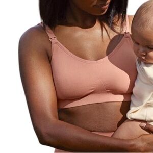 KNIX BlissFit Leakproof Nursing Bra Pink XL NWT IN PACKAGE